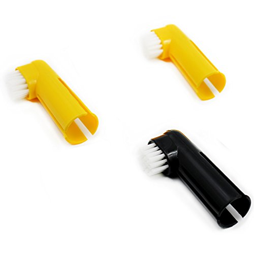 Pet Republique Cat & Dog Finger Toothbrush Nylon Set of 3
