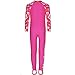 TFJH E 1PCS Girls Long Sleeve Swimsuit UPF 50+ Rashguard 1-2Years HotPink Long