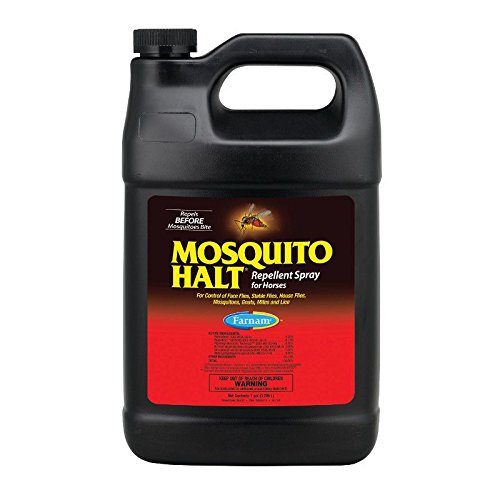 Farnam Mosquito Halt Repellant Spray for Horses, 1 gallon