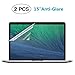 (2-Pack) Anti Scratch Matte MacBook Screen Protector Guard Compatible with MacBook New Pro 15