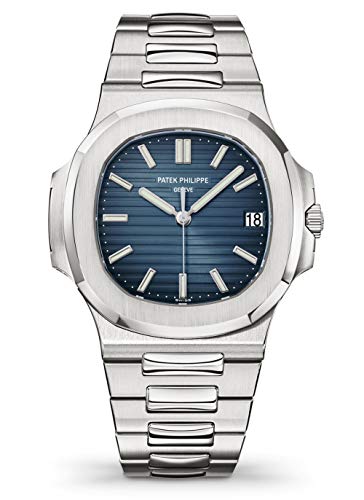 Patek-Philippe-57111A-010-Automatic-Black-Blue-Dial-Luxury-Mens-Watch