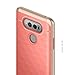 LG V20 Case, Caseology [Parallax Series] Slim Dual Layer Protective Textured Geometric Cover Corner Cushion Design [Coral Pink] for LG V20 (2016)