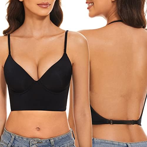 deep v neck push up bikini