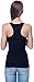 4 Pack Zenana Women's Racerback Tank Top Large Black, Black, Black, Black