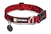 Ruffwear Classic Dog Collar, Medium Sized Breeds, Adjustable Fit, Size: Medium (36-51 cm/14-20 in), Red Butte, Hoopie Collar, 25203-9071420