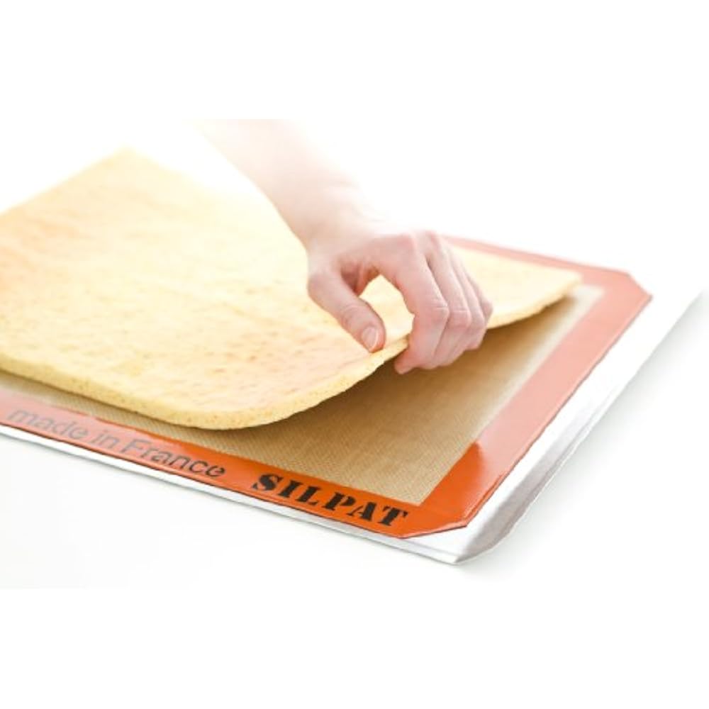 Silpat Premium NonStick Silicone Baking Mat, Half Sheet Size, 115/8