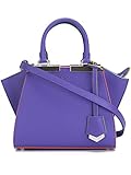 Fendi Women's 8BH3335C3F089F-MCF Purple Leather Handbag