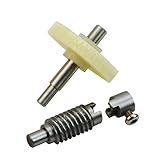 Kangnice® New Metal Worm Wheel Plastic Gear Reducer Reduction Gear set for DIY Accessories