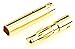 Apex RC Products 4.0mm Male/Female Gold Plated Bullet Connectors Plugs - 10 Pair #1103