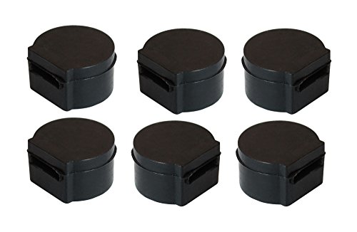 Vizcaya Black Rubber Clarinet Thumb Rest Cushion Protector Comfortable Pack of 6 - Thumbnail 6