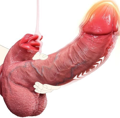 REALISTIC THRUSTING DILDO WITH HEATING – 10 MODES...