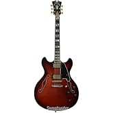 D'Angelico Excel DC Electric Guitar - Amaretto Burst