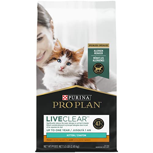 Purina Pro Plan LiveClear Dry Cat Food for Kittens