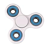 Anself Tri Fidget Hand Finger Spinner Spin Widget Focus Toy EDC Pocket Desktoy Triangle Spinner Gift for ADHD Children Adults Relieve Stress Anxiety