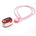 Children Pulse Oximeter Fingertip Pediatric Oxygen Saturation Monitor for Kids Babies Lithium Battery Yonker K1 - Red
