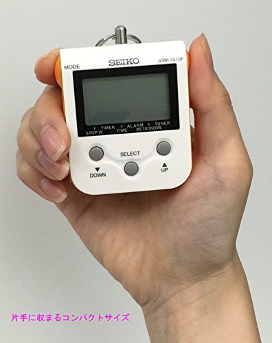 Seiko DM90D Compact Metronome, Orange