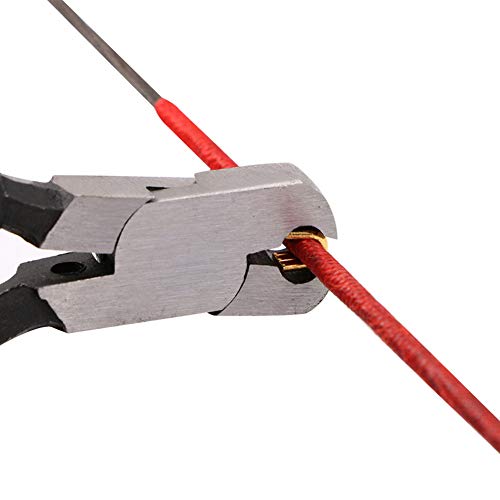 dostyle Bow T Shape Bow Square Ruler Bow String-Loop Nocking Pliers with 10 String Nocking Points for Recurve Bow and Compound Bow