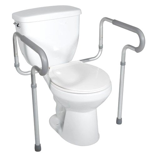 Drive Medical Toilet Safety Frame, White