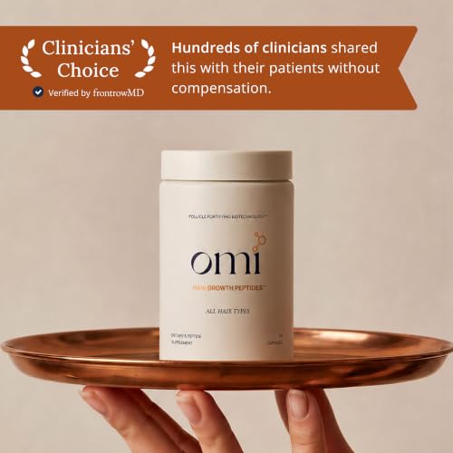 Women's Hair Growth Peptides, Doctor Recommended, Follicle Fortifying Biotechnology, Clinically Shown to Reduce Hair Loss