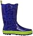 Kidorable SpongeBob SquarePants Blue Natural Rubber Rain Boots w/Pull On Heel Tab