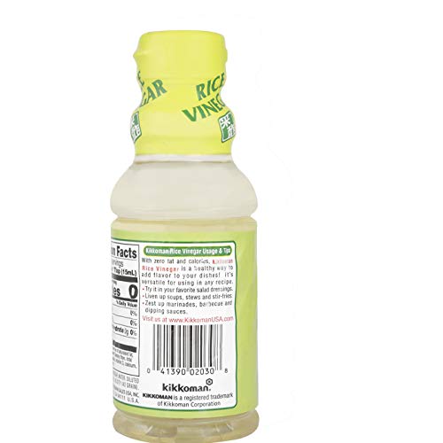 KIKKOMAN RICE VINEGAR, 10 FLUID OUNCE