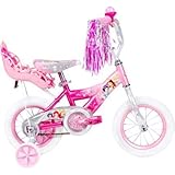 girl bike with baby doll carrier