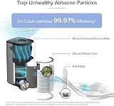 Levoit Core 600S-RF Replacement Filter 3 in 1 HEPA Activated Carbon view 3