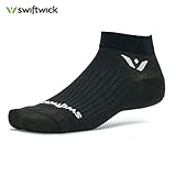 Swiftwick One Aspire Socks (Large, Black)