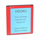 J3 Emerge Battery Replacement for Samsung Galaxy J3 Emerge J327 SM-J327P Battery Sprint/Virgin Mobile/Boost Mobile (12 Month Warranty)