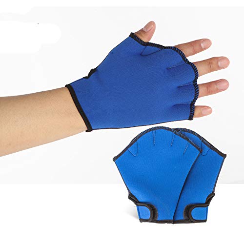 Sale! Teresamoon Diving Swimming Surfing Webbed Gloves Training Fins Hand Paddle Surfing Swim - Thumbnail 2