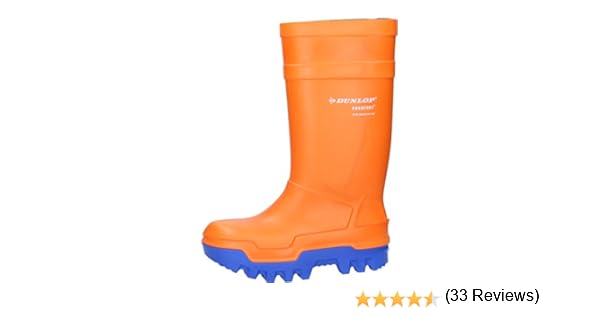 orange dunlop boots canada