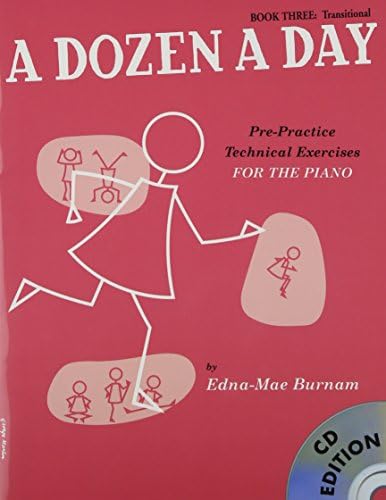 A Dozen a Day Book 3. Piano Solo. Includes Audio Online