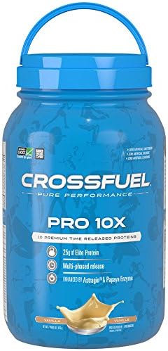 CrossFuel Pro-10x Multi-Source Protein, Vanilla, 825g