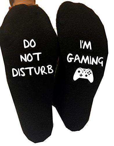 Mens Funny Do Not Disturb I'm Gaming Xbox Socks Xbox Remote Gamer Mens Socks Video Game Lover Gift Birthday