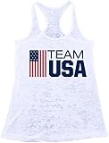 Team USA. Burnout Tank Top. Women Workout Tank. Olympics USA. Rio Olympics 2016