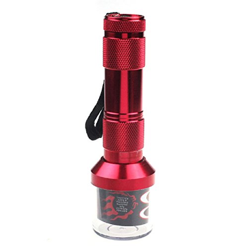 Doinshop New Useful Zinc Alloy Electric Metal Grinder Herb Tabacco Crusher Grinder Cracker (red) by Doinshop (TM)