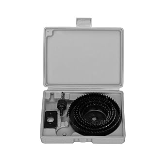 Generic 5Pcs/lot DIY Wook Hole Saw Drill Bit Set for PVC / Wood / Gypsum Board 64mm~127mm Depth:20mm