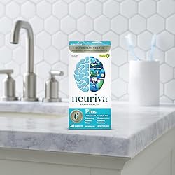 NEURIVA Plus Brain Supplement for Memory and Focus