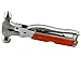 Rose Kuli Portable Stainless Steel Multitool Multipurpose Tool Multifunctional Knife with Hammer Pliers Auto Rescue Disaster Escape Life-Saving Hammer Tool, Red