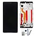 LCD Display Touch Screen Digitizer Glass Assembly Replacement for Huawei P9 Standard EVA L09 EVA L19 EVA L29 (Black W/Frame)