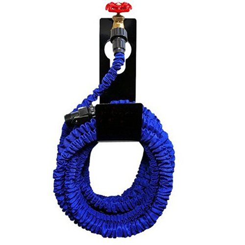 Premium Wall Hooks,Adhesive Hooks,yanQxIzbiu Useful Garden Hose Holder Organiser Tidy Mounted Rack Watering Hosepipe Hanger - Thumbnail 2