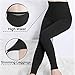 Double Couple 2 Pack Women High Waist Slimming Opaque Fleece Lined Leggings Fashion Pants Workout (Black & Grey, One Size)
