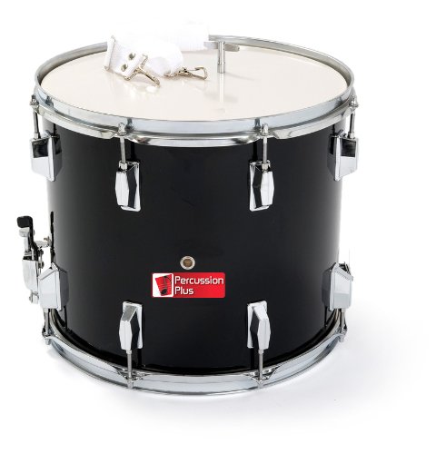 Percussion Plus PP789-BK Junior Marching Snare Drum 14" - Black