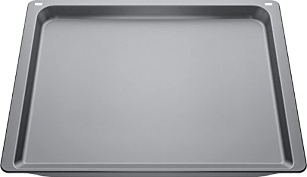 Bosch HEZ531000 Oven Accessories, Baking Tray, Grey Enamelled, Made in Germany, 3 x 45.5 x 37.5 cm