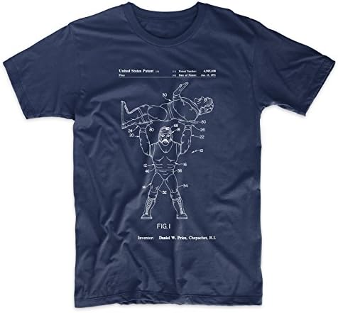 Hulk Hogan Wrestling Action Figure Patent T Shirt