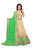 Da Facioun Indian Women Designer Wedding beige Lehenga Choli K-5252-47501
