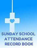 Sunday School Attendance Record Book: Attendance Chart Register for Sunday School Classes, Blue Cove by Sunday School Essentials