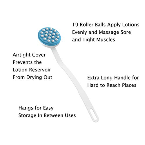 Remedy Lotion Applicator and Massager Handheld Long Handled Easy