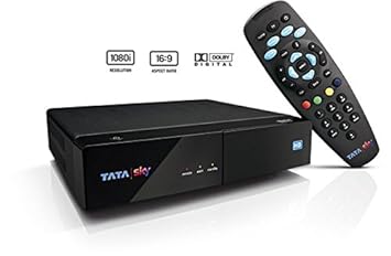 TATASKY HD Set Top Box with 1 Month Bengali Hindi Basic HD Pack