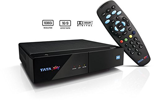 TATASKY HD Set Top Box with 1 Month Bengali Hindi Basic Pack
